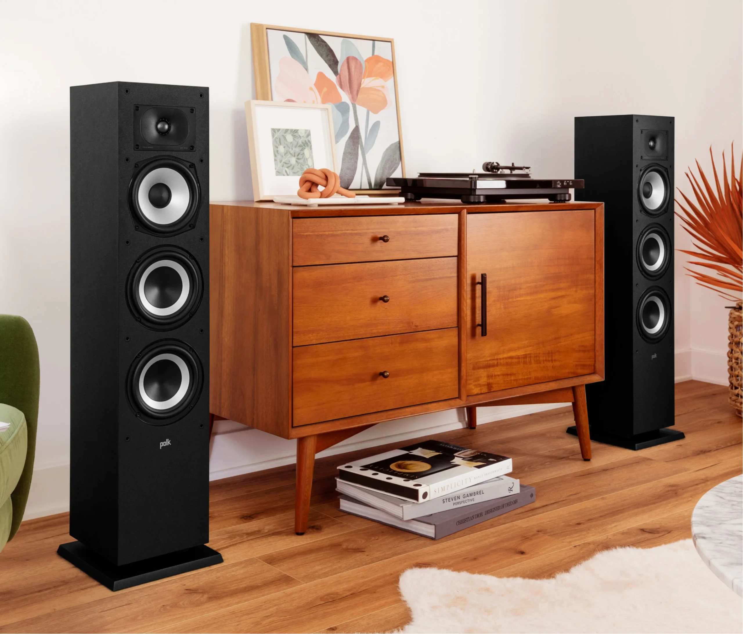 Polk Audio Monitor XT60 Black floorstanding speaker