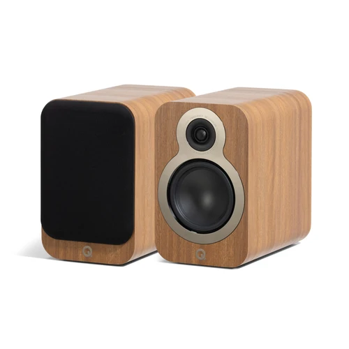 Q Acoustics 3020c Bookshelf Speaker Pair Oak