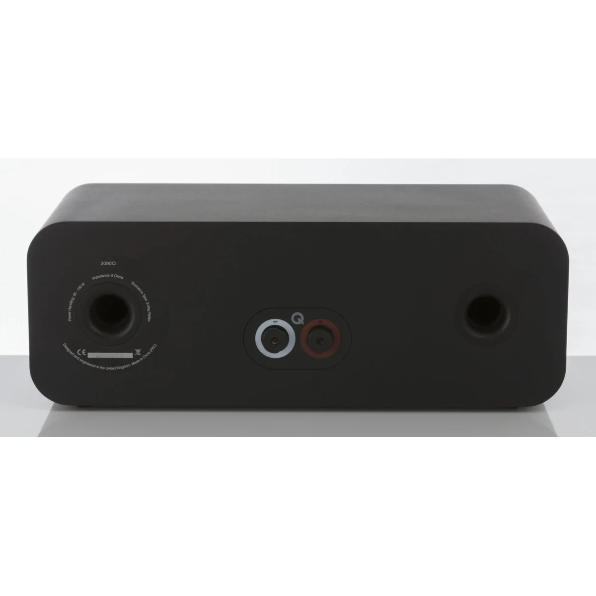 Q Acoustics 3090Ci Centre Speaker Carbon Black Rear
