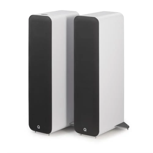 Q Acoustics M40 powered speakers in Matte White