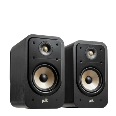 Polk Audio ES20 Black bookshelf speaker pair