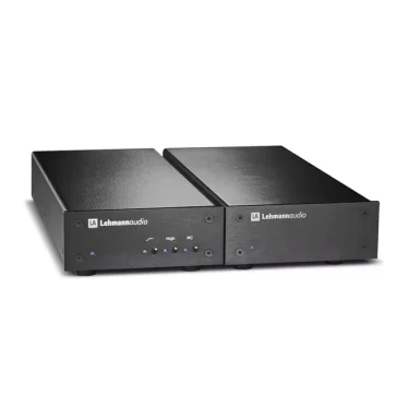 Lehmann Decade Jubilee Phono Preamplifier front view BLACK