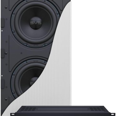SVS 3000 In-Wall Subwoofer installed in wall