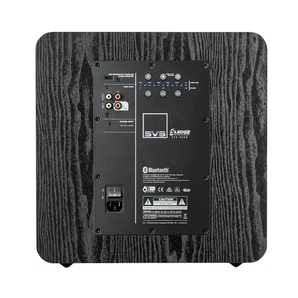 SVS SB-2000 Pro 550W RMS powered subwoofer REAR