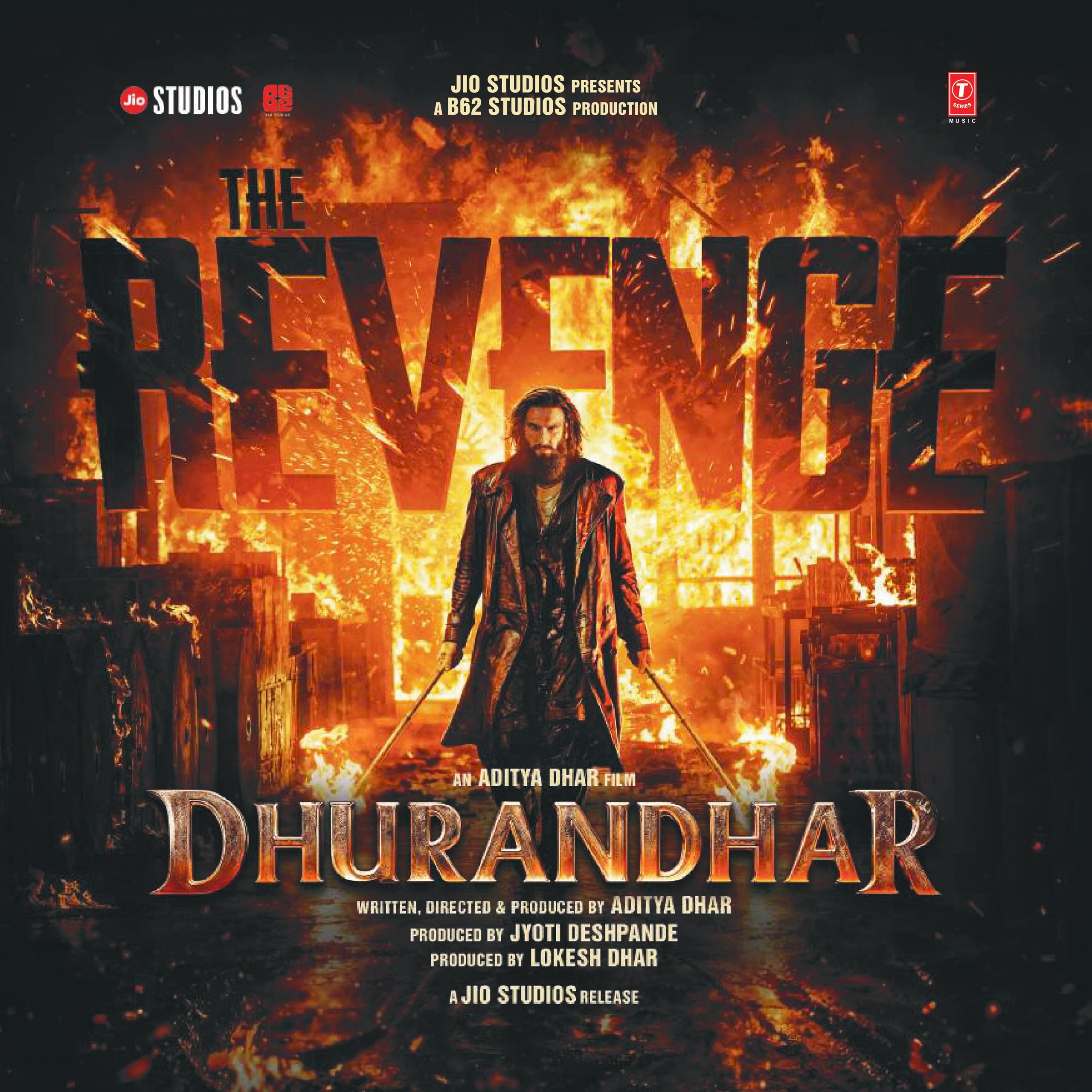 Dhurandhar The Revenge original soundtrack 2LP vinyl box set composed by Shashwat Sachdev