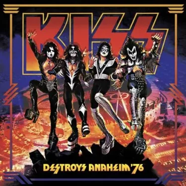 KISS Destroys Anaheim ’76 180-gram vinyl record by Universal Records