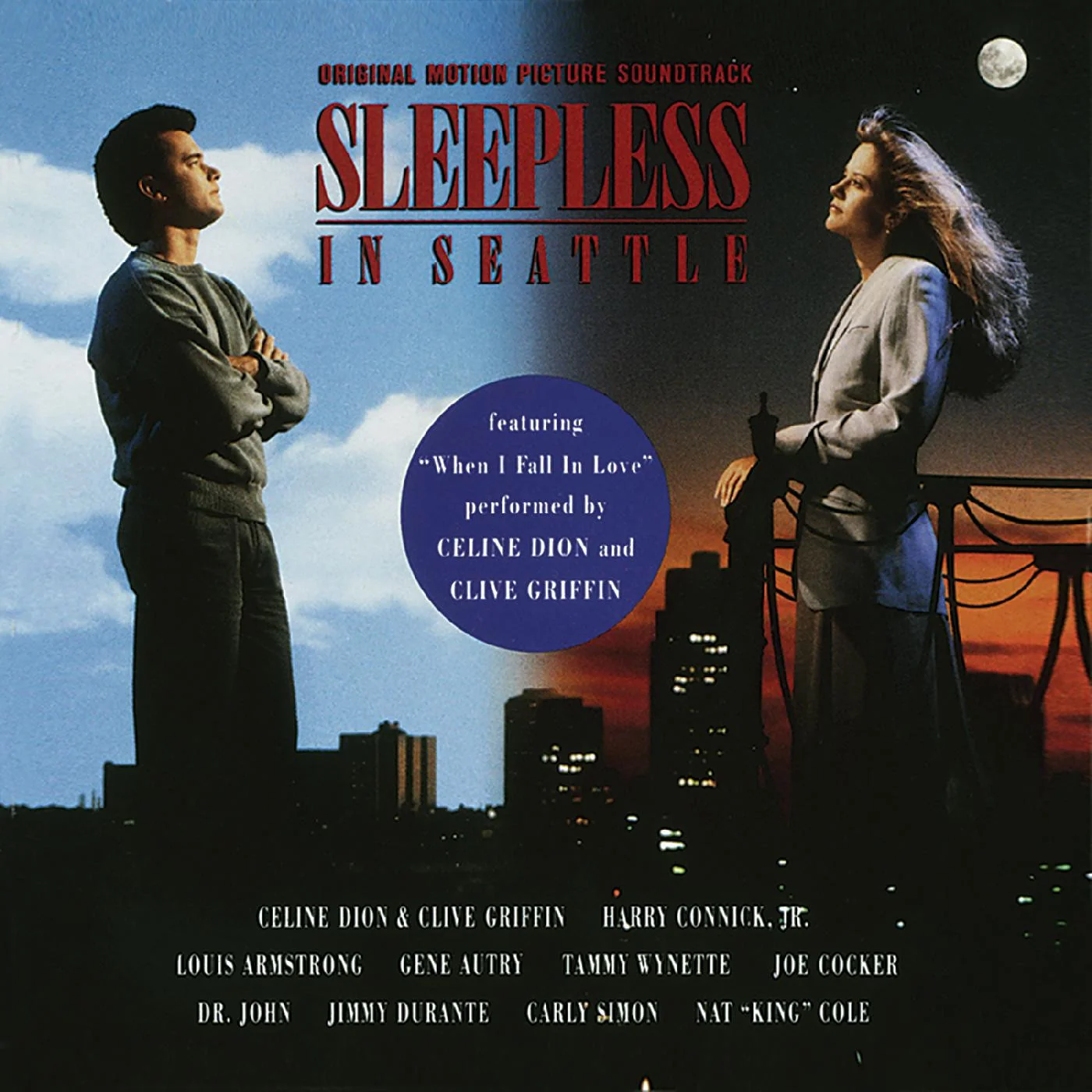 Sleepless in Seattle original motion picture soundtrack Sunset marbled coloured vinyl LP