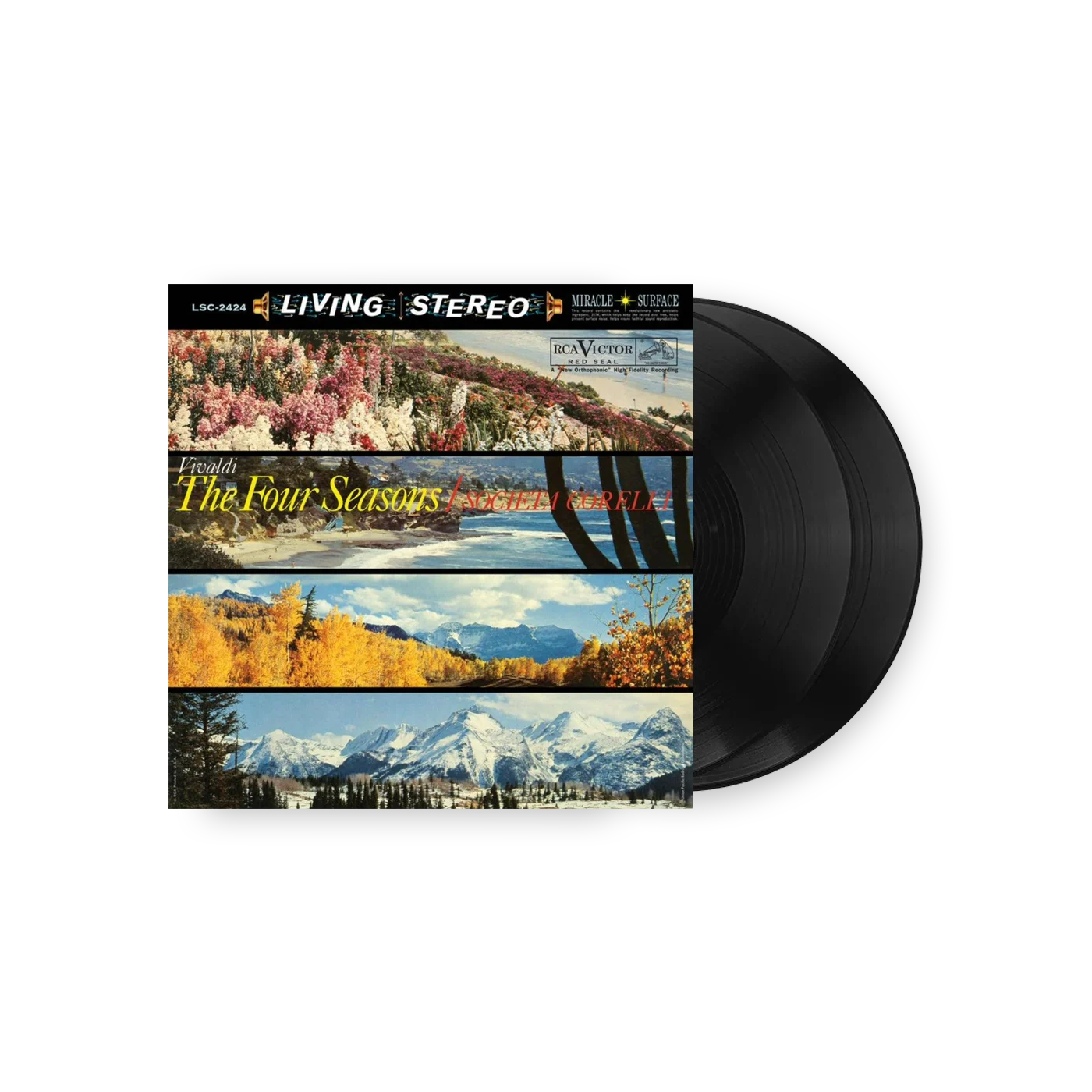 Societa Corelli Vivaldi The Four Seasons 180 gram 45 RPM Analogue Productions audiophile vinyl